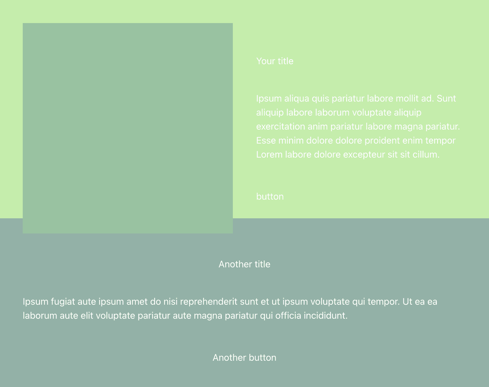 Color change using linear gradient from green to blue